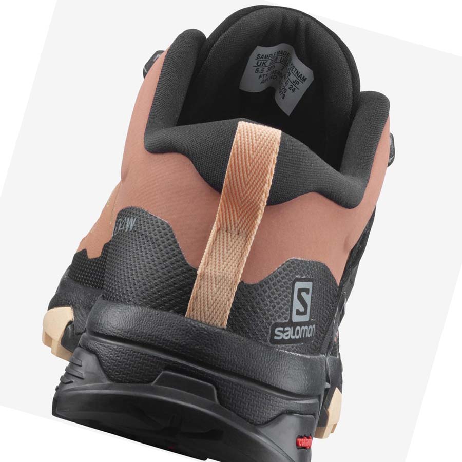 Tenis Senderismo Salomon WoX ULTRA 4 GORE-TEX Mujer Marrom | MX 2826HAP